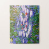 Blume der Wasserlilie Bloom Claude Monet Kunst, Di Puzzle (Vertikal)