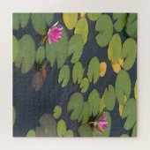 Blume der Wasserlilie Puzzle (Horizontal)