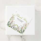 Blume der Weißen Lilie Geschenkanhänger (Beispiel)