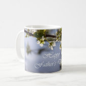 Blume der Weißkirsche Kaffeetasse (Vorderseite Links)