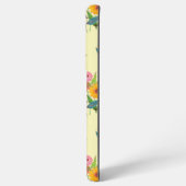 Blume der Wildblume Zinnia Samsung Galaxy Hülle (Linke Seite)