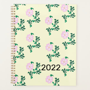 Blume der wilden Rose 2022 Planer