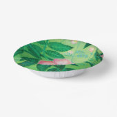 Blume der wilden Rose Pappteller (Gewinkelt)