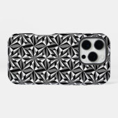 Blume der Wüste in Grau iPhone Hülle (Rückseite (Horizontal))