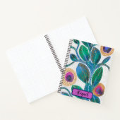Blume der Wüste mit Ihrem Namen, Aquarellbilder Notizblock (Innenseite)