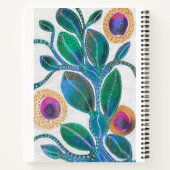 Blume der Wüste mit Ihrem Namen, Aquarellbilder Notizblock (Rückseite)