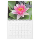 Blume des Afrika-Kalenders Kalender (Mär 2027)