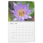Blume des Afrika-Kalenders Kalender (Feb 2027)