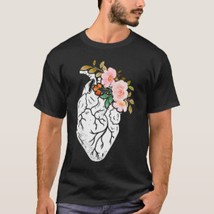 Blume des anatomischen Herzens Kardiologe Surv T-Shirt