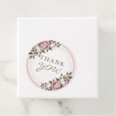 Blume des Aquarellgartens Vielen Dank Geschenkanhänger (Beispiel)