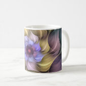 Blume des atemberaubenden Fraktals Kaffeetasse (VorderseiteRechts)