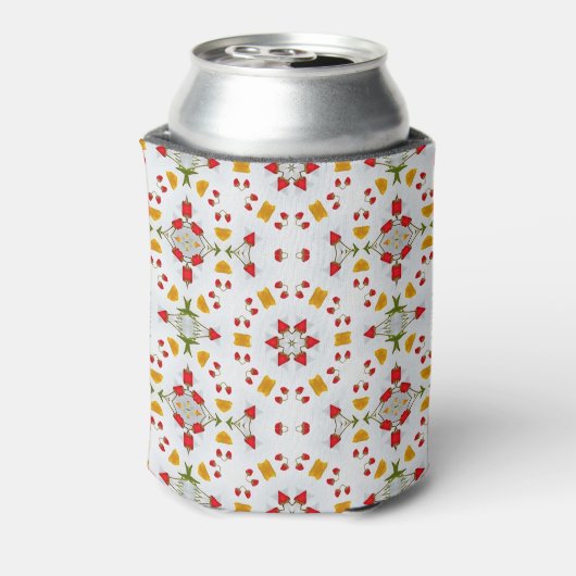 Blume des Atomkerns Vintag Dosenkühler (Kanne Rückseite)