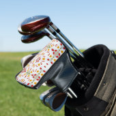 Blume des Atomkerns Vintag Golf Headcover (In Situ)