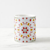 Blume des Atomkerns Vintag Kaffeetasse (Mittel)