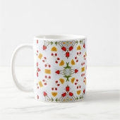Blume des Atomkerns Vintag Kaffeetasse (Links)