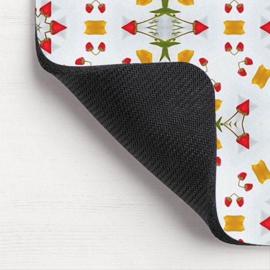 Blume des Atomkerns Vintag Mousepad (Ecke)