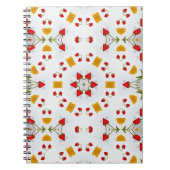 Blume des Atomkerns Vintag Notizblock (Vorderseite)