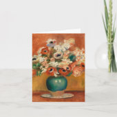 Blume des Augusts Renoir, Kunst Karte (Vorderseite)