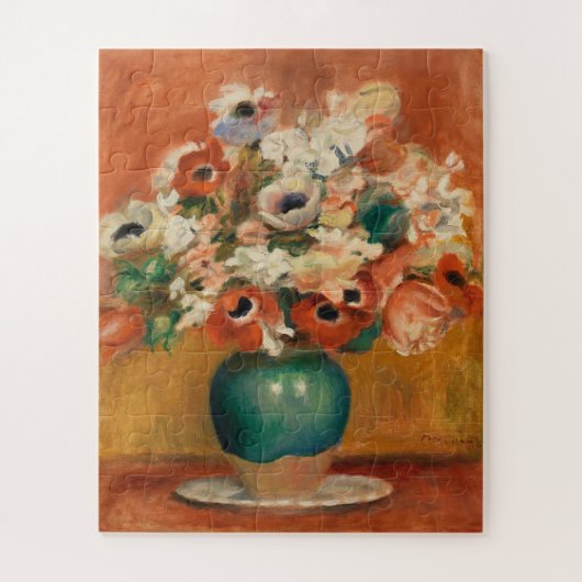 Blume des Augusts Renoir, Kunst Puzzle (Vertikal)