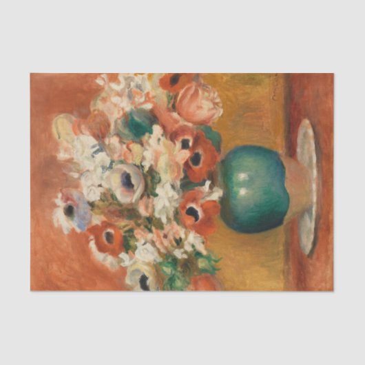 Blume des Augusts Renoir, Kunst Seidenpapier (Vorderseite)