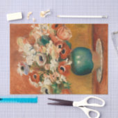 Blume des Augusts Renoir, Kunst Seidenpapier (Handwerk)