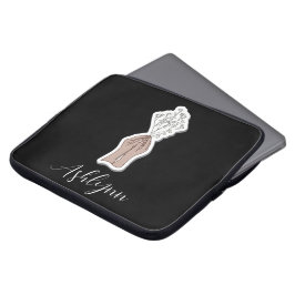 Blume des Babyattrades Laptopschutzhülle