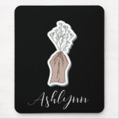 Blume des Babyattrades Mousepad (Vorne)