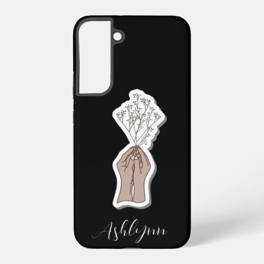 Blume des Babyattrades Samsung Galaxy Hülle (Rückseite)