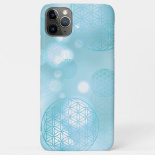 Blume des blauen Funkels Case-Mate iPhone Hülle
