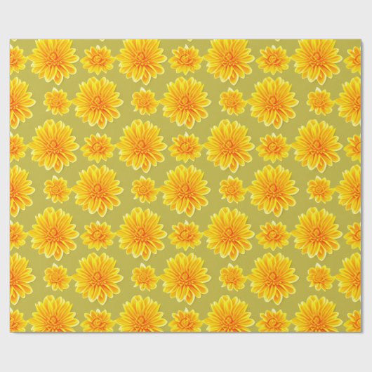 Blume des Blumenmusters Geschenkpapier (Flach)