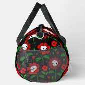 Blume des Blumenschädels Duffle Bag (Rechts)
