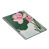 Blume des blutenden Lotus Notizblock (Rechte Seite)