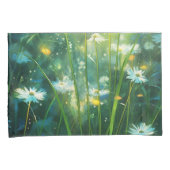 Blume des botanischen Feldes Kissenbezug (Vorderseite-Rechts)