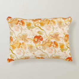 Blume des botanischen Goldenen Falles Dekokissen