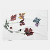 Blume des Butterfly Poppy Handtuch (Horizontal)