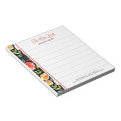 Blume des englischen Gartens Notizblock (angewinkelt)