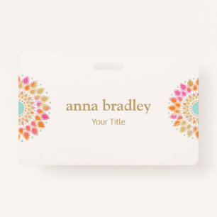 Blume des farbenfrohen Blütenlotus Ausweis