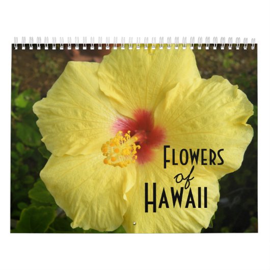 Blume des Foto-Kalenders von Hawaii Kalender (Titelbild)