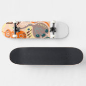 Blume des Friedens Skateboard (Horizontal)