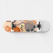 Blume des Friedens Skateboard (Horizontal)