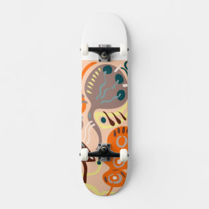 Blume des Friedens Skateboard