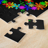 Blume des Friedenssymbols Power Puzzle (Seite)