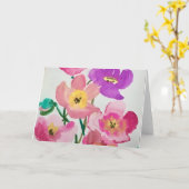 Blume des Frühlings Karte (Gelbe Blume)