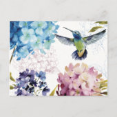 Blume des Frühlings Postkarte (Vorderseite)