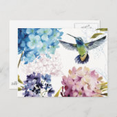 Blume des Frühlings Postkarte (Vorne/Hinten)