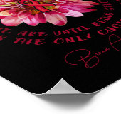 Blume des Gehirnaneurysma Poster (Ecke)