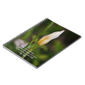 Blume des Glaubens Courage Prayer Journal Notizblock (Linke Seite)