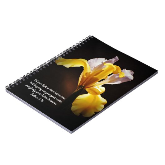 Blume des Glaubens Daffodil Light Prayer-Notebooks Notizblock (Linke Seite)