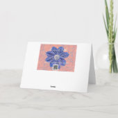 Blume des Glaubens, Denken und Gebet Karte (Rückseite)