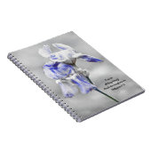 Blume des Glaubens Iris Strength Prayer-Notebook Notizblock (Rechte Seite)